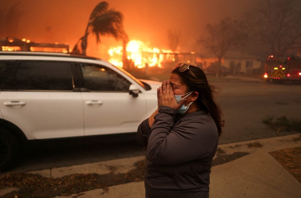 Los Angeles tűzvész Reuters